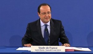 Allocution du Président de la République à l'occasion de la finale de la Coupe de France de football