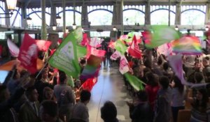 Rassemblement des Jeunes socialistes européens au Pavillon Baltard