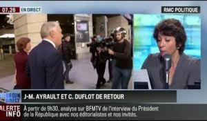 RMC Politique : Jean-Marc Ayrault et Cécile Duflot de retour - 06/05