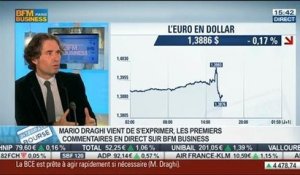 BCE: Réactions aux annonces de Mario Draghi : Xavier Patrolin, dans Intégrale Bourse – 08/05
