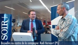 Bruxelles au centre de la campagne  : Rudi Vervoort (PS)