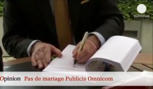 60’’ : Pas de fusion Omnicom-Publicis