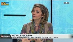 La Poste développe son offre numérique: Nathalie Andrieux, dans 01Business - 10/05 1/4