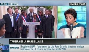 RMC Politique : Taubira et la Marseillaise - 12/05
