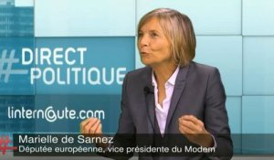 François Hollande - extrait de l'interview de Marielle de Sarnez