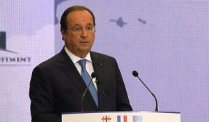 Discours en clôture du Forum économique franco-géorgien