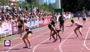 Finale F 4x100 m (Victoire de l'Amiens Uc en 45''74)