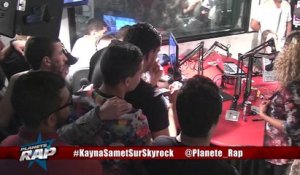 Kayna Samet avec Soprano "Pour nous 2" + freestyle en live dans Planète Rap !