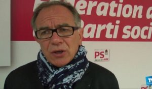 Éric Andrieu, candidat socialiste pour le Grand Sud-Ouest aux élections européennes du 25 mai 2014 :