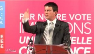 Européennes : Manuel Valls en visite à Evry