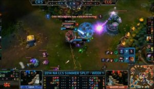 LCS NA W1D1 Game 2 CRS vs CLG