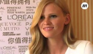 Lara Stone : "J'ai plein de souvenirs à Cannes"