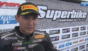 Championnat de France Superbike / Supersport -- 2e manche à Nogaro : jour 2