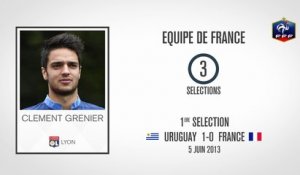 Les 23 bleus en chiffres:  Clément Grenier