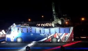 Adidas détruit le bus de Knysna de l'équipe de France de football