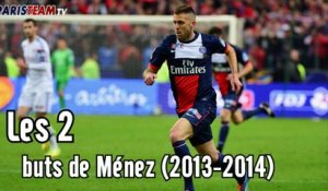 Les 2 buts de Ménez (2013-2014)
