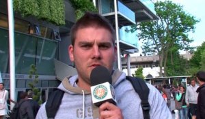 Questions aux joueurs à Roland Garros 2014