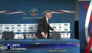 Foot: Deschamps satisfait mais les Bleus "pas encore prêts"