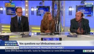 Qui écoute encore François Hollande ?, dans Les Décodeurs de l'éco - 28/05 3/5