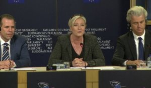 Marine Le Pen n'a « aucune inquiétude » sur la constitution de son groupe au Parlement européen