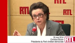 VIDÉO - "Le FN est un parti relativiste, un parti païen" dit Christine Boutin