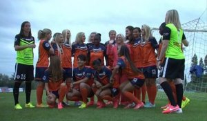 La photo officielle des féminines du MHSC 2014/15