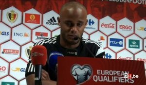 Kompany: "Plus facile de jouer contre le Brésil"