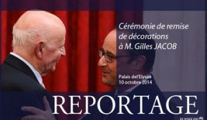 [REPORTAGE] Cérémonie de remise de décorations à M. Gilles JACOB