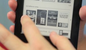 Prise en main de la liseuse Kindle tactile 6 pouces d'Amazon