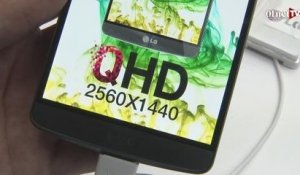 Le LG G3 mise sur la Quad HD
