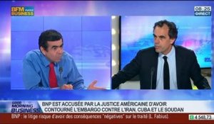 Après le BNP Paribas, les États-Unis s'en prennent aussi à la Bank of America, Philippe Dessertine, dans GMB - 06/06