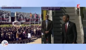 D-Day : Barack Obama arrive à Caen
