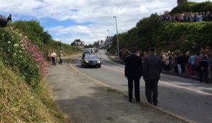 Arrivée de John Kerry à Saint-Briac