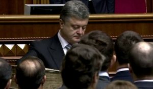 Petro Porochenko officiellement président de l'Ukraine