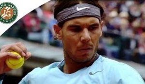 2014 French Open .Rafael Nadal's road to the Final