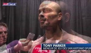 Les reactions de Tony Parker après le 1er match de la finale de la NBA (1/2) contre les Miami Heats