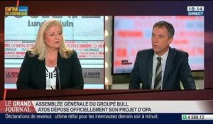Philippe Vannier, président directeur général de Bull, dans Le Grand Journal - 09/06 1/4