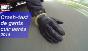 Crash test des gants été by Moto Magazine