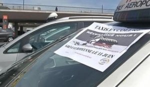 Grève: des centaines de taxis rassemblés à Roissy et Orly contre les VTC – 11/06