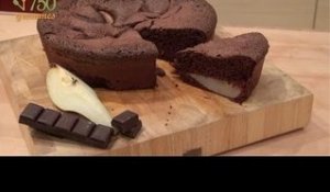 Recette de Gâteau Poires & Chocolat - 750 Grammes