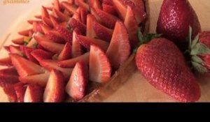 Recette de Tarte aux fraises acidulée - 750 Grammes