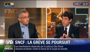 Le Soir BFM: SNCF: faut-il poursuivre la grève ? - 12/06 6/7