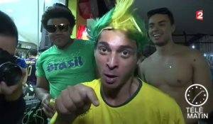 Mondial : le Brésil en liesse après la victoire de la Seleçao