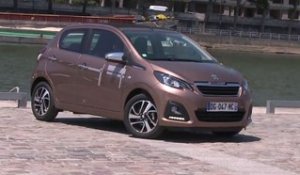 Essai Peugeot 108 1.0 68 ch ETG5 Active Top 5p 2014