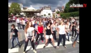 Fontainebleau : flashmob géant en hommage à Michael Jackson