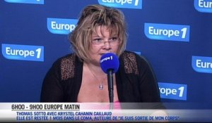 Cahanin-Caillaud : "Je suis sortie du coma par ma propre volonté"