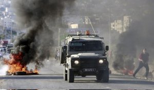 Accrochages entre l'armée israélienne et Palestiniens en Cisjordanie