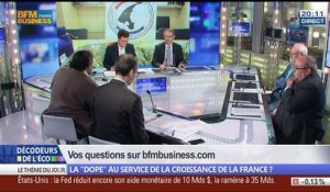 La "dope" au service de la croissance de la France ?, dans Les Décodeurs de l'éco – 18/06 4/5