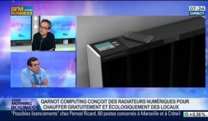 Qarnot Computing conçoit des "radiateurs-ordinateurs", Paul Benoît, dans GMB - 18/06