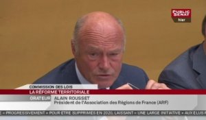 Audition d'Alain Rousset  sur le projet de loi à la délimitation des régiions - Audition